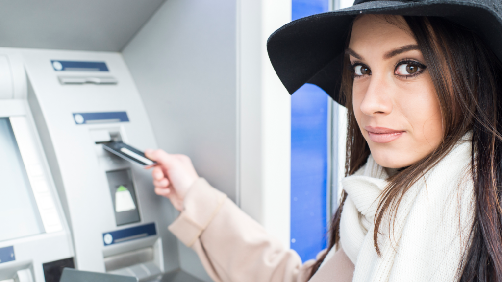 Obsługa bankomatu po niemiecku